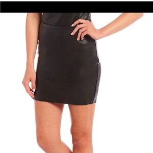 Gianni Bini Black Mini Skirt